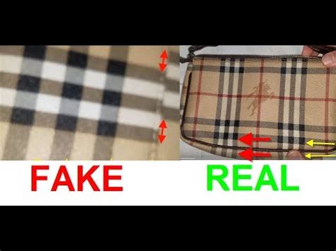 how to check if a burberry bag is real